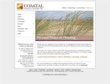 Tablet Screenshot of coastalfa.com